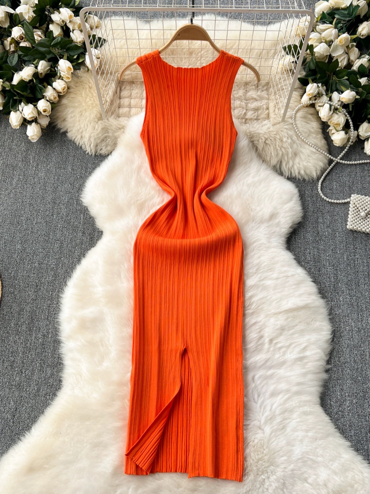 Eloise knitted dress KBC243 images